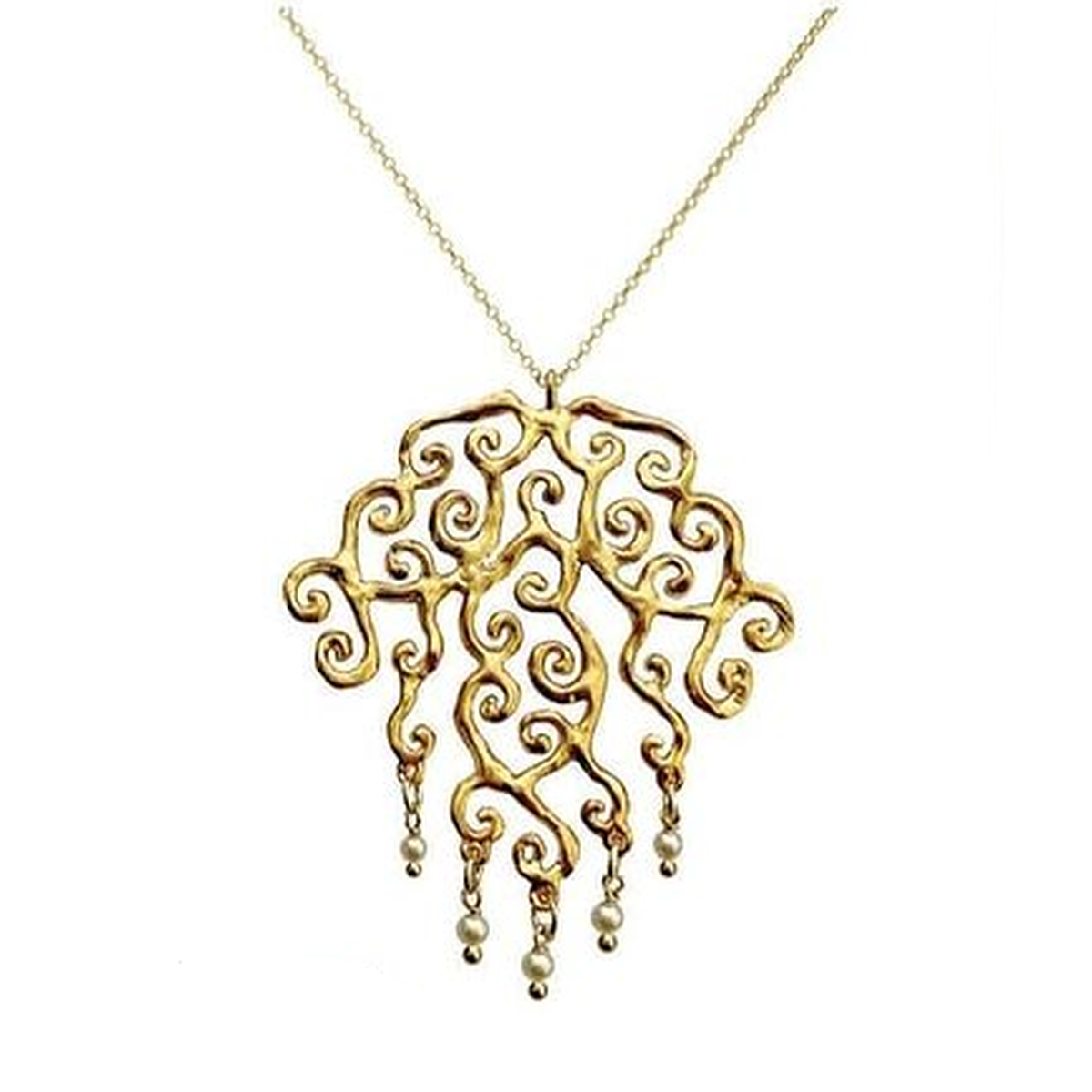 1. Collana Damasco oro GIULIANAdiFRANCO gioielli j-p138