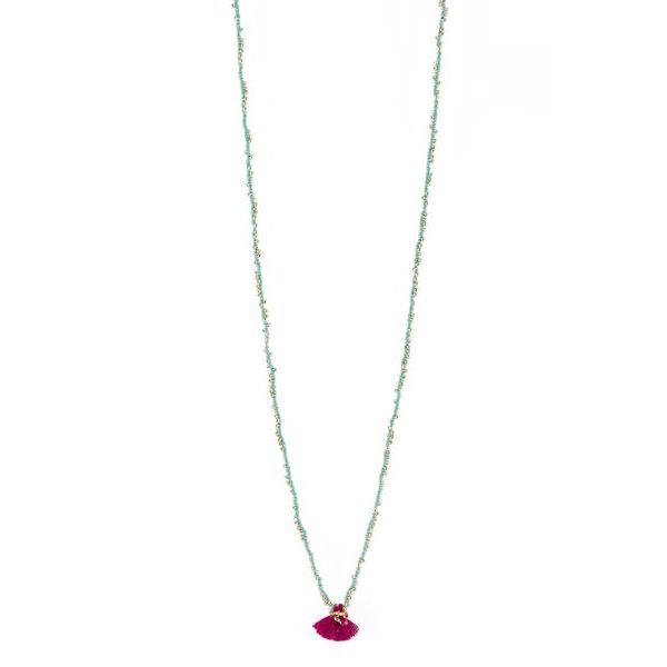 2. Collana Tuhina N318G blue cielo House Of Tuhina th-n318g