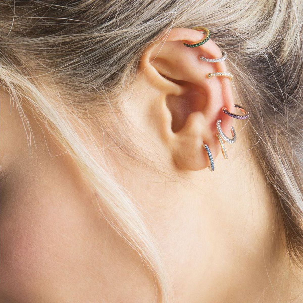 CELINE | Earcuff E Orecchino Singolo Argento Donna