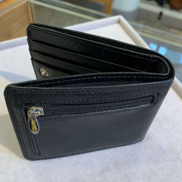3. RFID wallet with button black