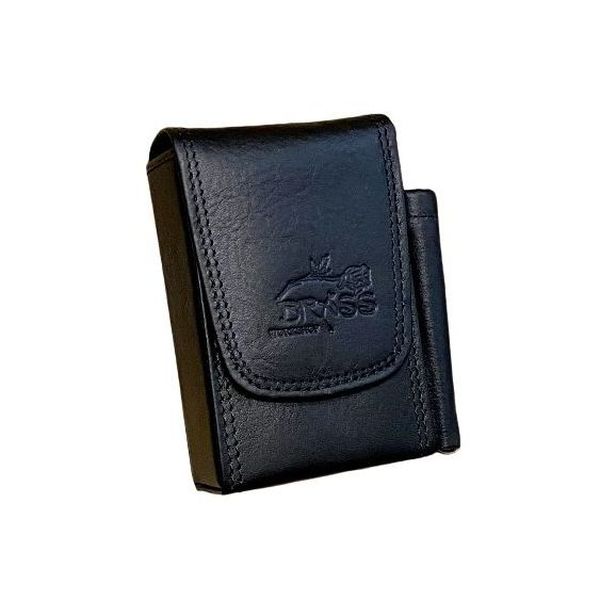 1. Porta sigarette in pelle nero BRASS Workshop nf8568