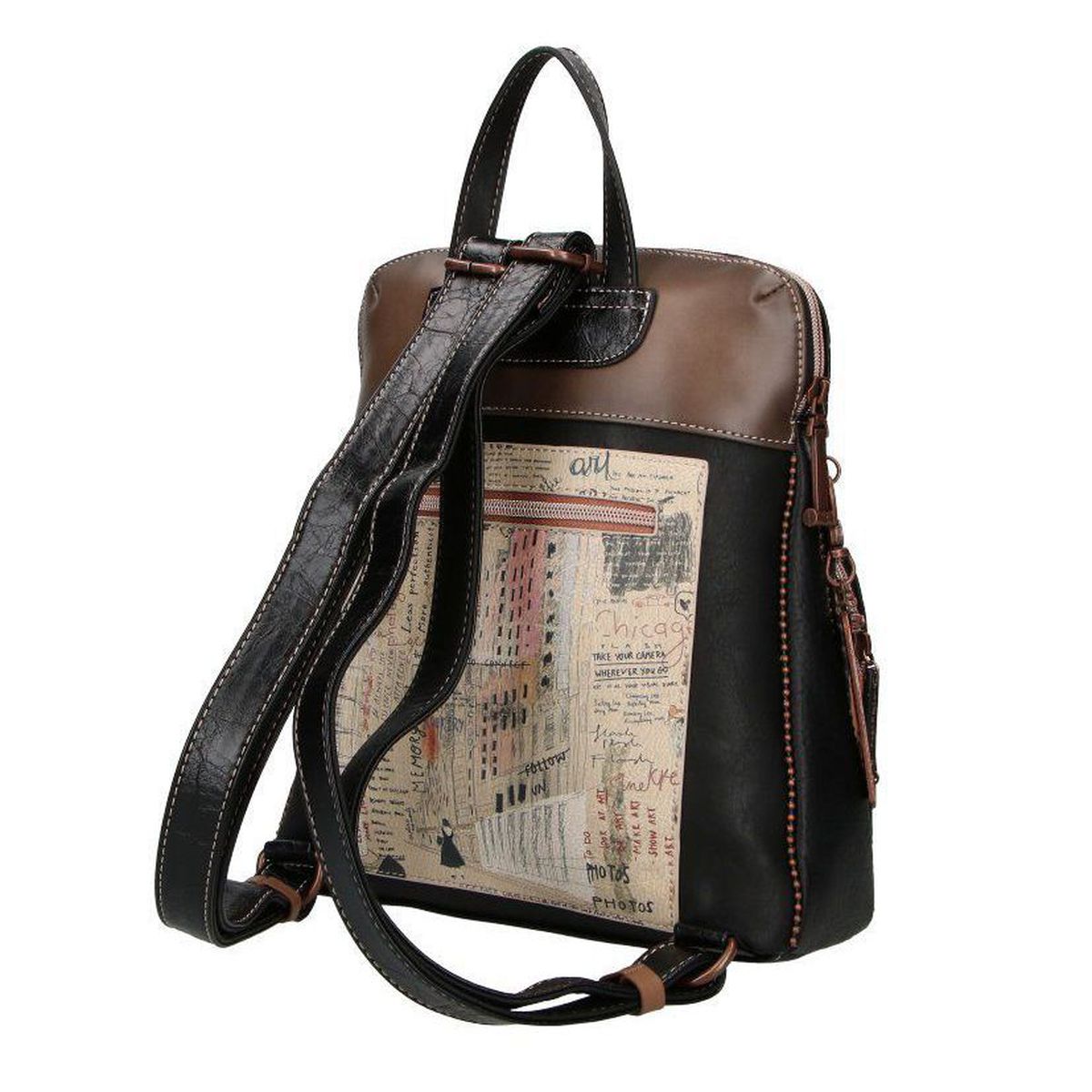 3. City Moments, Anekke backpack black Anekke 33835-002