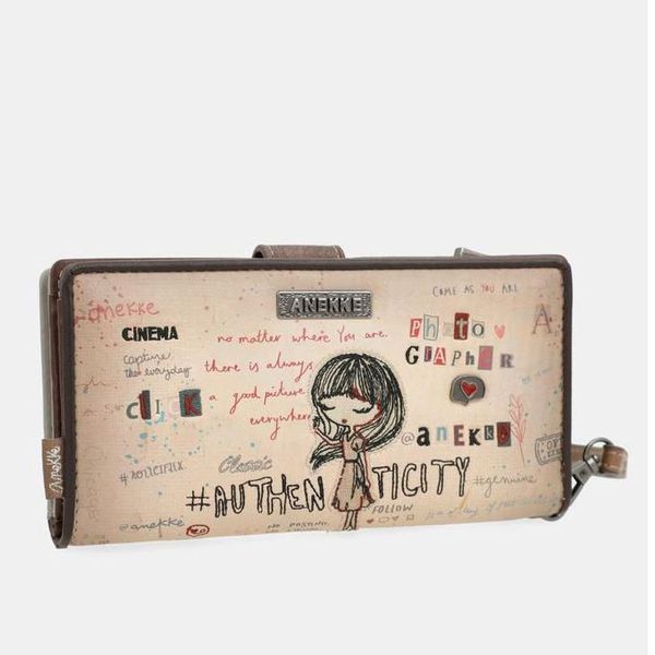 1. Portafogli Anekke Authenticity marrone