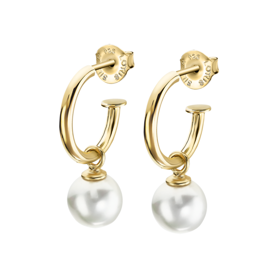Orecchini Perle Acqua Dolce 8,3mm In Argento