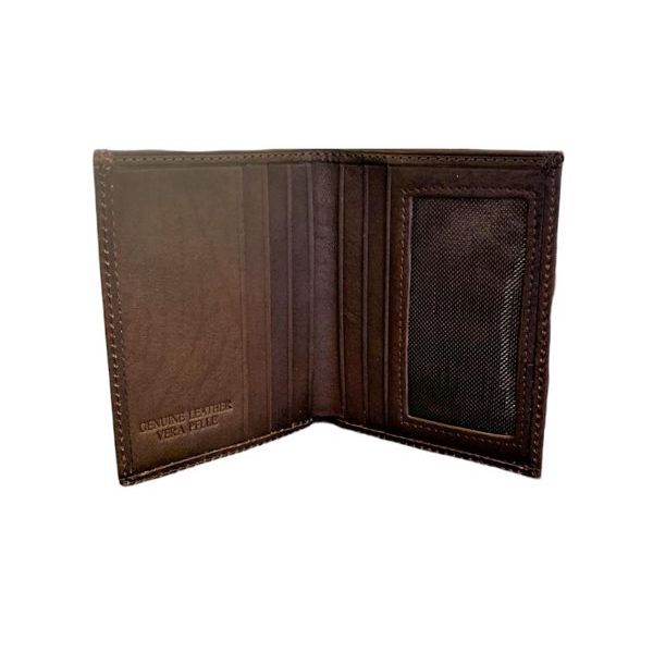 2. Pocket document and card holder Dark brown BRASS Workshop op-8514