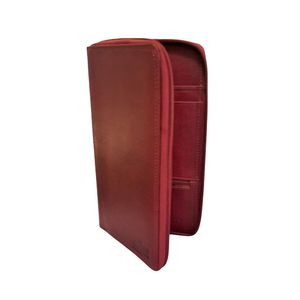 2. Card holder with zipper red
