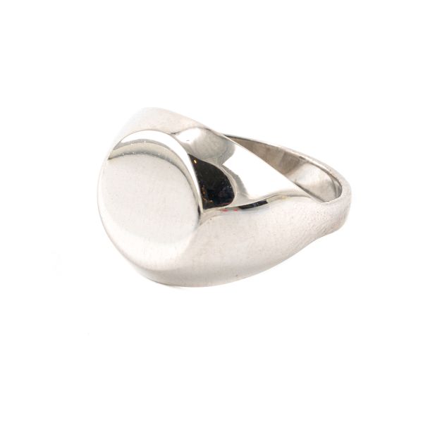 1. Chavalier, sterling silver ring silver gray Kurshuni Gioielli kr848-600