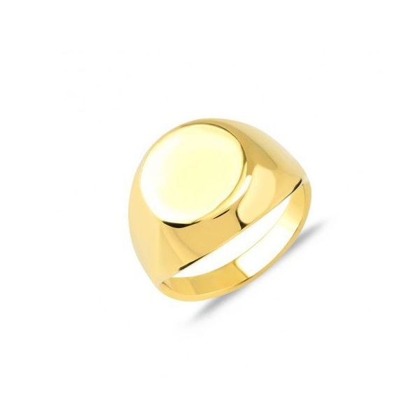 1. Chavalier, sterling silver ring gold Kurshuni Gioielli kr848-600