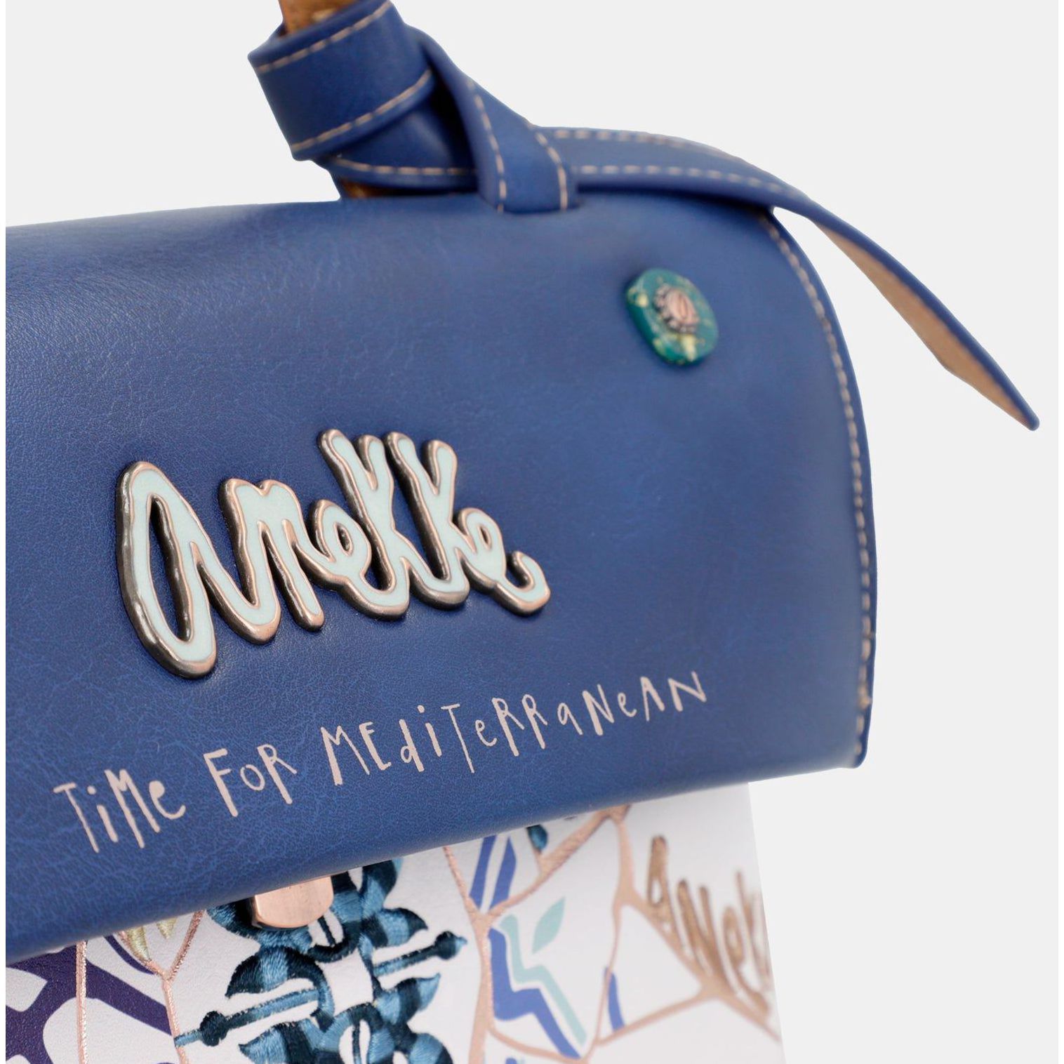 Borsa Con Patta Alma Anekke - Sintetico | Lavaggio A Secco - Foto 9