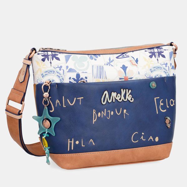 1. Borsa a tracolla Sunrise Anekke blu Anekke 34742-173