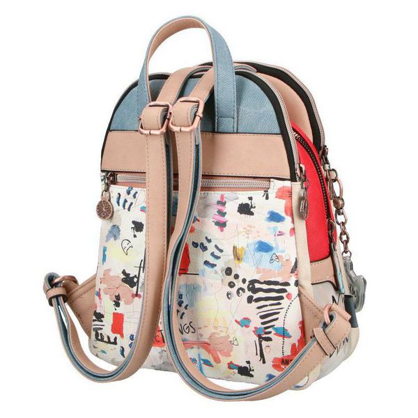 Fun & Music backpack by Anekke beige Anekke 34805-044 display picture 2