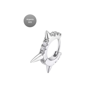 Mono Orecchino LP3363 grigio argento LOTUS Silver