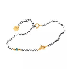 Shell and apatite bracelet gold Arteon