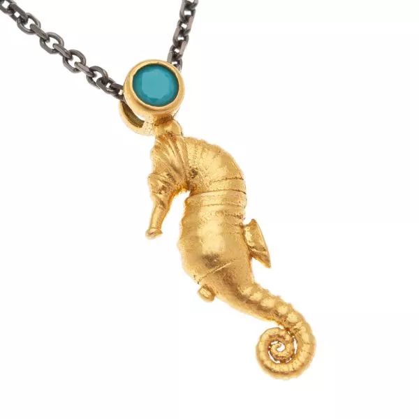 1. Collana argento cavalluccio marino oro Arteon 32681-040