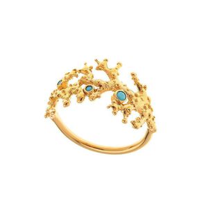 Sea coral ring gold Arteon