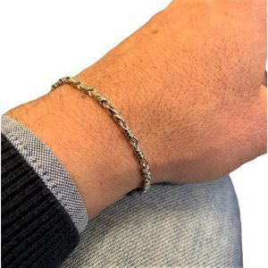 Knots silver bracelet silver BRASS Workshop