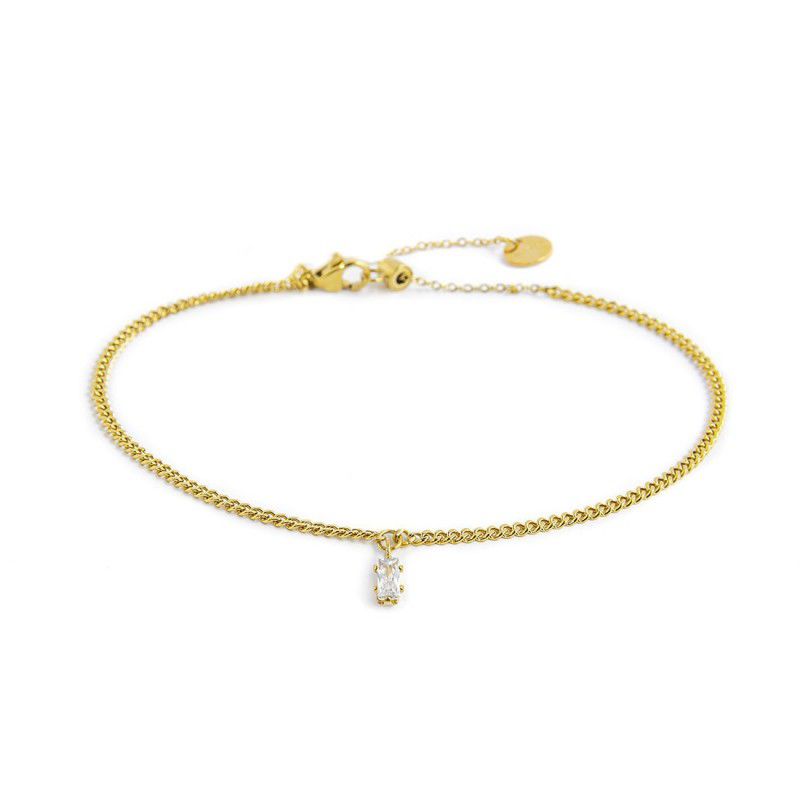 Cavigliera Boho Infinito A Forma Di 8 – In Argento Con Strass, Regolabile, Per Donna