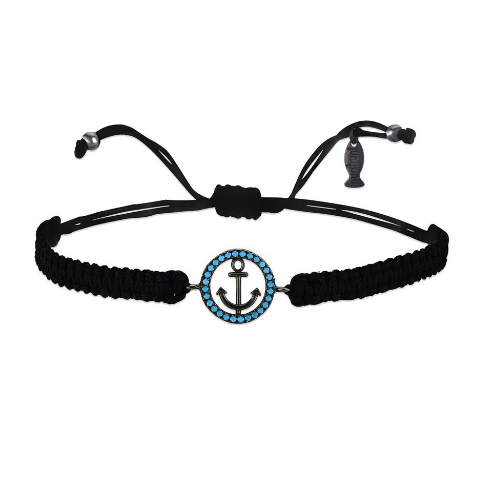 Bracciale Artigianale In Argento Sterling 925 Con Pietre Turchesi – Made In Italy – Lunghezza 19 Cm Regolabile, Chiusura A Moschettone - 3