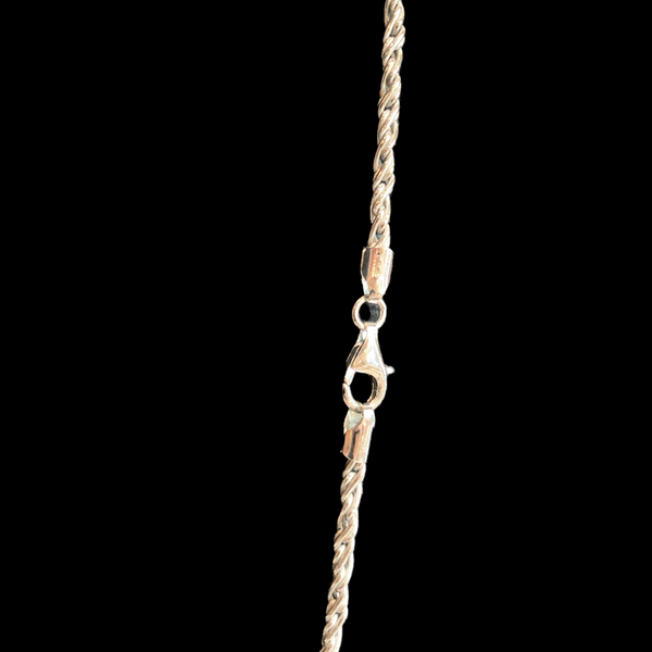 2. Tubular chain necklace burnished BRASS Workshop cb02