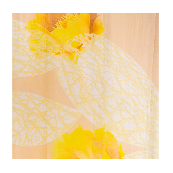 1. Pashmina prickly pear yellow Antùra Accessori pashf