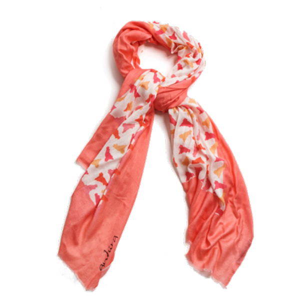 2. Sicily pashmina peach Antùra Accessori pashs