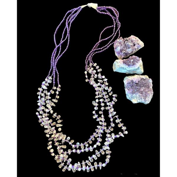 Ciotola Da Canto In Cristallo Smerigliato Blu-giallo Ciotola Per La Gu | Pures Music - Foto 3