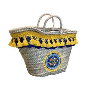 4. Coffa Siciliana maioliche blu/giallo