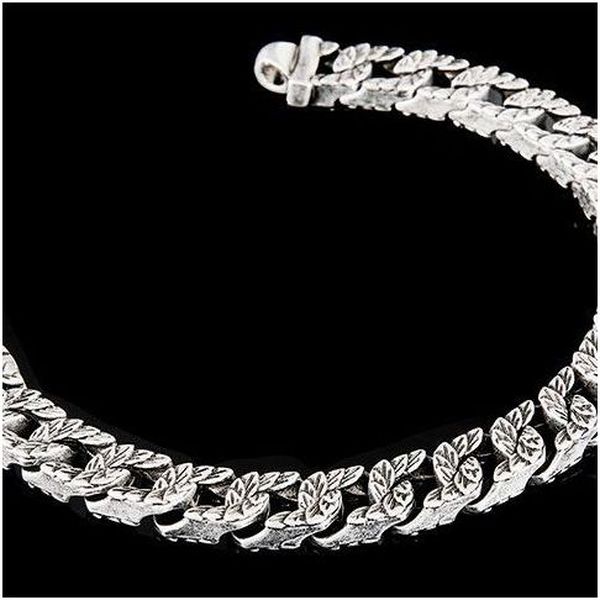 2. Bracciale scaglie incrociate brunito BlindLab slbr002ai