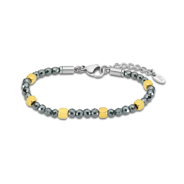 LOTUS Bracciale Donna LS2014-2 In Acciaio 316L - Collezione Millennial - Simboli Infinito, Albero Della Vita - Gioiello Urban Style