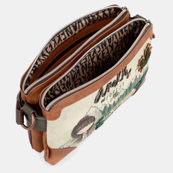 EVERFUN Borsa Termica Pranzo A Doppio Scomparto 15L - Morbida, Pieghevole, Impermeabile, Per Lavoro E Picnic, Capacità 24 Lattine - 3