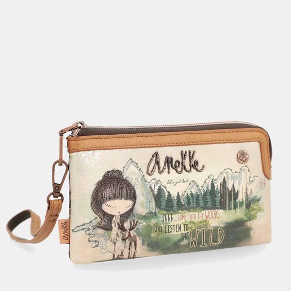Billetera Monederos Biba Amazon The Forest Wallet With Hand Strap