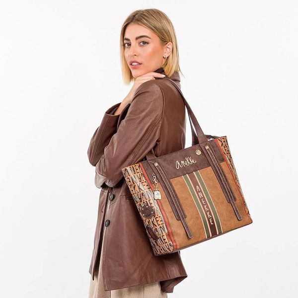 4. Borsa shopping Urban marrone Anekke 35672-188