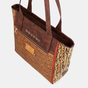 2. Borsa shopping Urban marrone