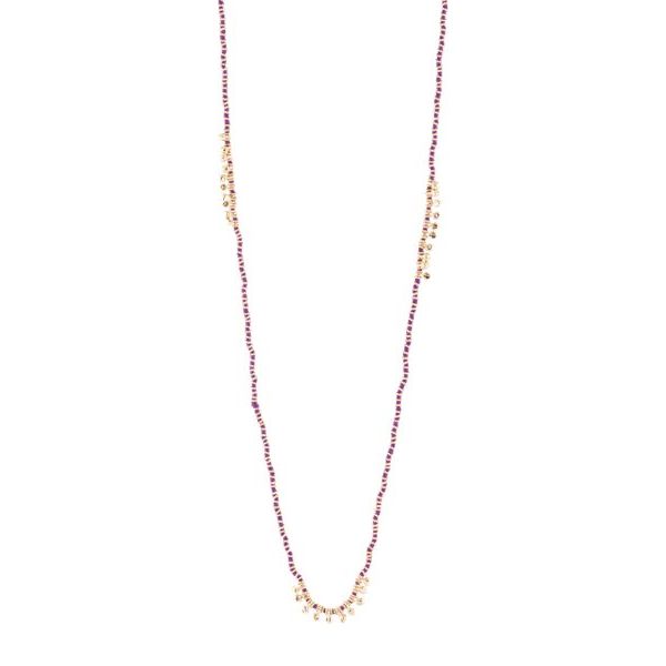 2. Collana Tuhina N322G viola House Of Tuhina th-n322