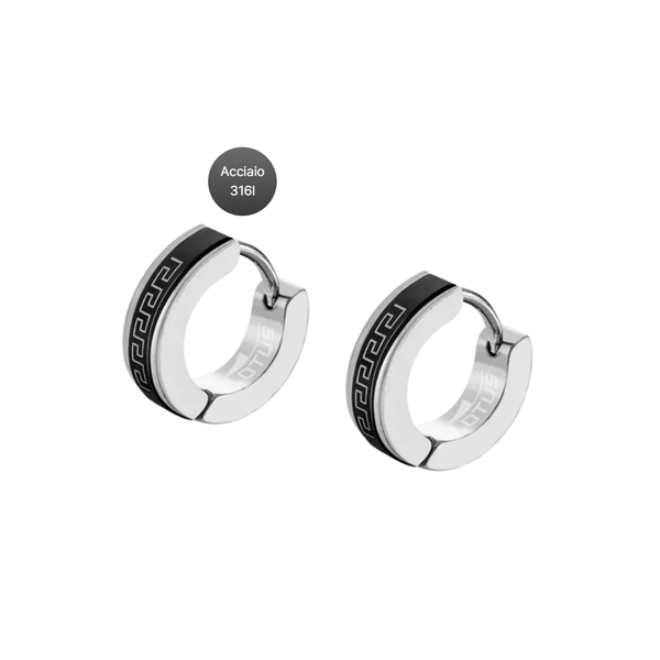 1. Orecchini LS2159 nero LOTUS Style ls2159-4/1