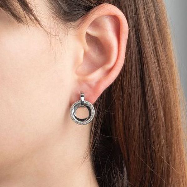 2. Earrings LS2176 steel grey LOTUS Style ls2176-4