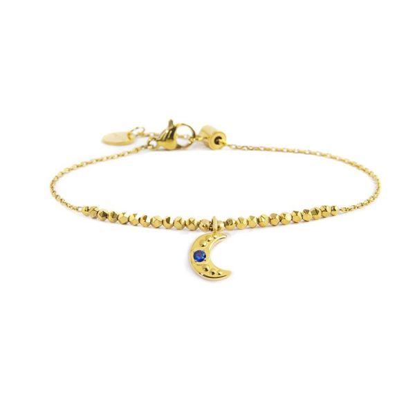 1. Bracciale pepite Luna oro Marlù Gioielli 18br179g