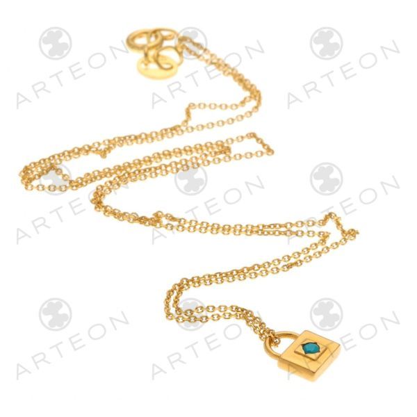 2. Padlock Necklace gold Arteon 32729-040