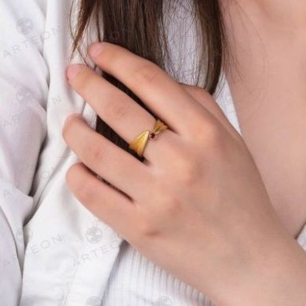 Anello Fabio Ferro Zaffiro Rosa Ovale in Oro Bianco con Diamanti FF1374
