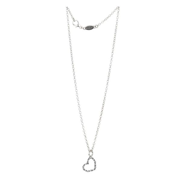 1. Openwork heart necklace burnished Suali Gioielli bm2329