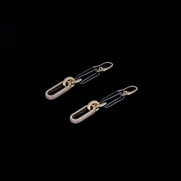 2. Orecchini 241 oro BlindLab orfant241