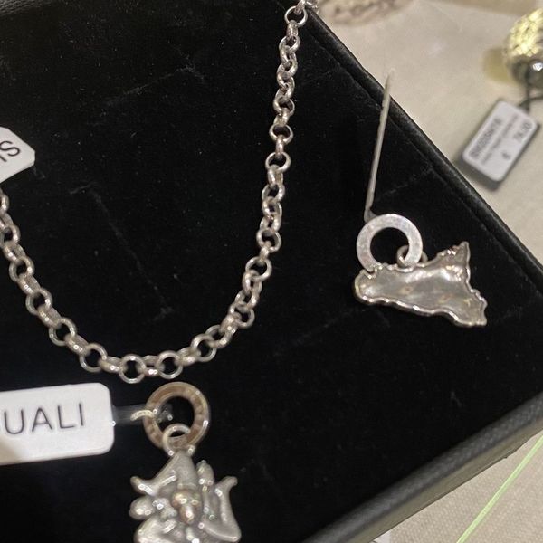 2. Charm Sicilia grigio argento Suali Gioielli bl0406