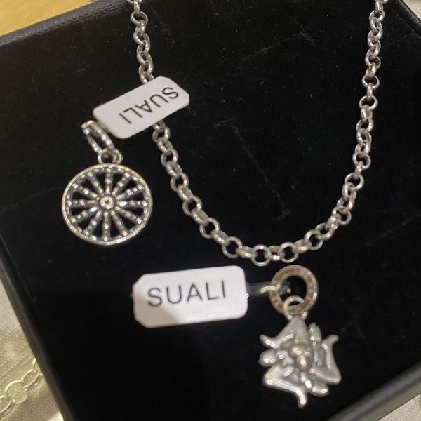 2. Charm ruota carretto siciliano grigio argento Suali Gioielli bl0400