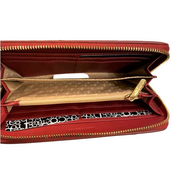 Portafogli RBR intrecci rosso Roccobarocco rbr910p4501