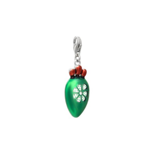 FIG SHOVEL CHARM LOGO Green M'AMI Sicily Jewels