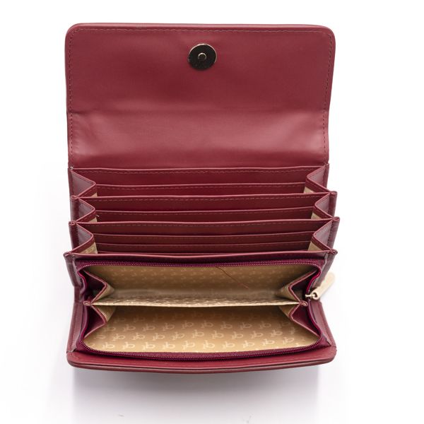 2. Portafogli con patta RBR rosso Roccobarocco rbr910p4501