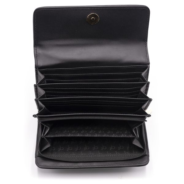2. Portafogli con patta RBR nero Roccobarocco rbr910p4501