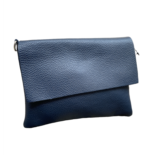 1. Pochette con patta blu BRASS Workshop tr242