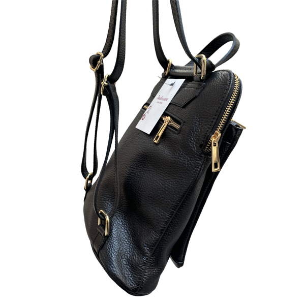 3. Borsa zaino nero BRASS Workshop s7139