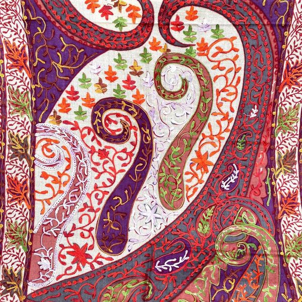 2. Sciarpa Wool 05 viola BRASS Workshop wool05